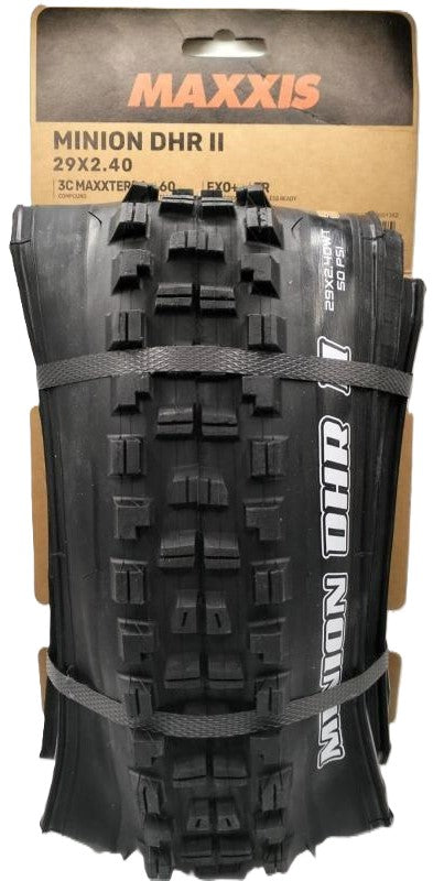 MAXXIS | Cubierta de Mtb MINION 29x2.40wt DHR II 3CT-EXO-Plus-TR