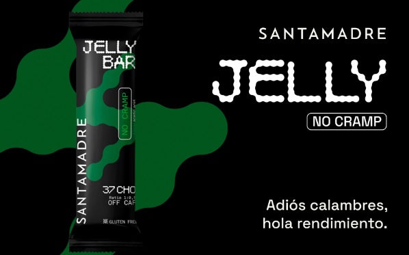 SANTA MADRE | Barrita de Gominola NO Cramps Manzana Ratio 1:0,5 30x45g