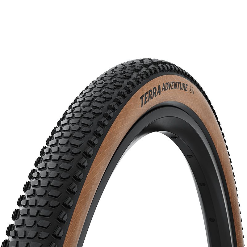 CONTINENTAL | Cubierta de Gravel TERRA ADVENTURE Trail Grip 28x2.00 Tubeless Ready marrón