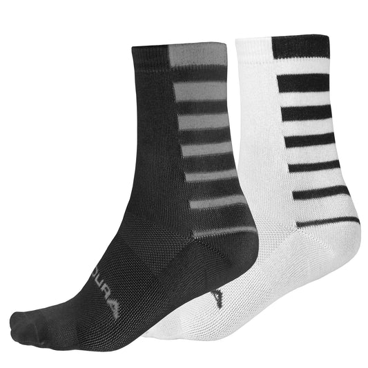 ENDURA | Calcetines Stripe Coolmax® (pack de dos unidades)