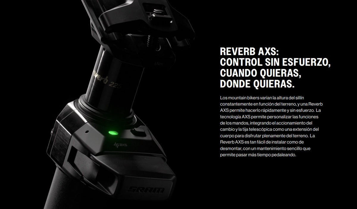 ROCKSHOX | Tija REVERB AXS b1 sin mando Recorrido 150mm
