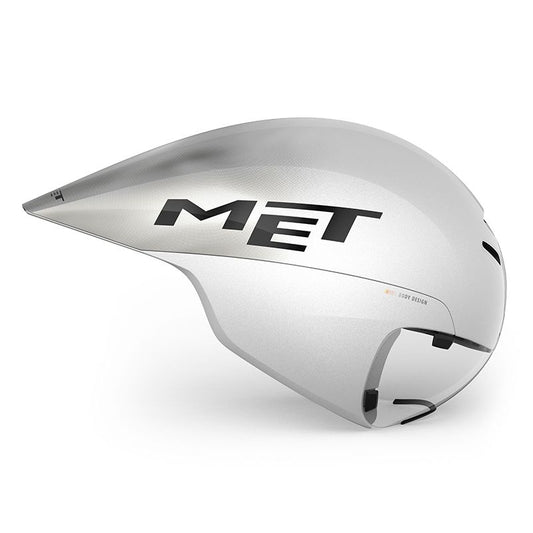 MET | Casco DRONE WIDE BODY II blanco metálico