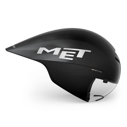 MET | Casco DRONE WIDE BODY II negro metálico