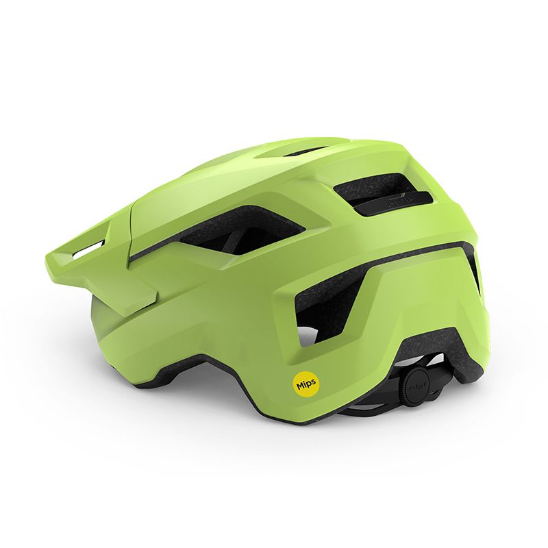 MET | Casco SHELTER Mips -verde lima mate