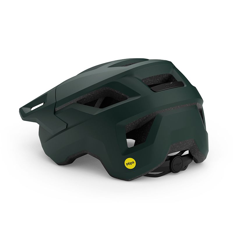 MET | Casco SHELTER Mips verde bosque mate