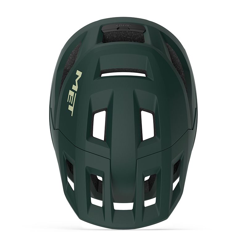 MET | Casco SHELTER Mips verde bosque mate