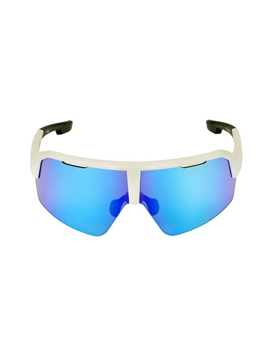 SPIUK | Gafas deportivas de ciclismo DABBLE blanco/espejo azul