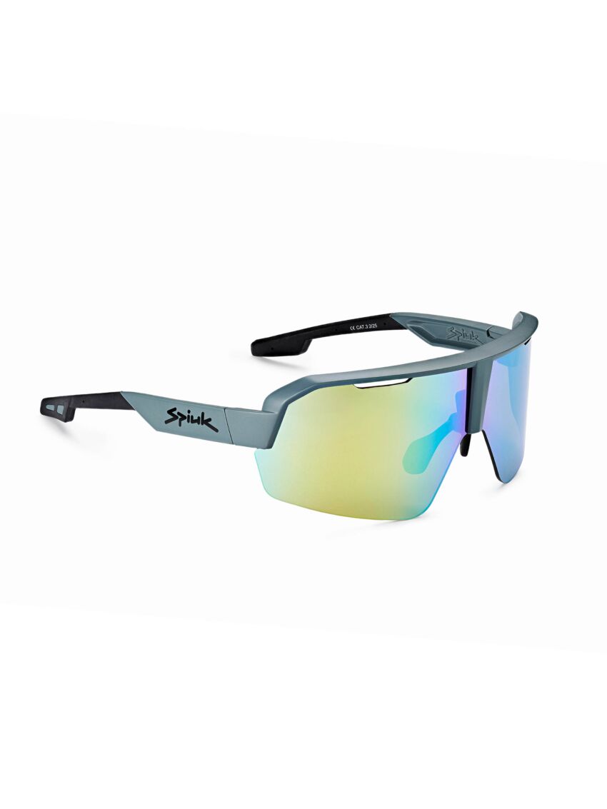 SPIUK | Gafas deportivas de ciclismo DABBLE verde/espejo amarillo