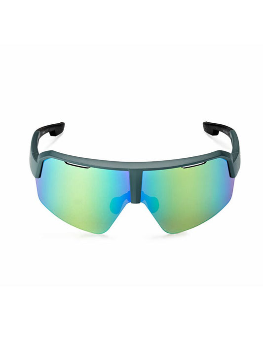 SPIUK | Gafas deportivas de ciclismo DABBLE verde/espejo amarillo