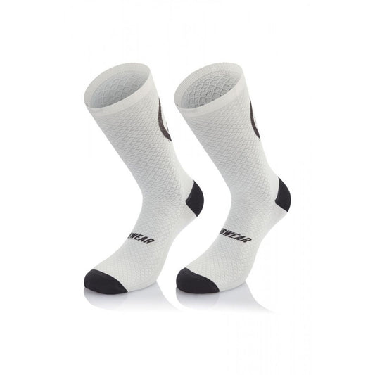 MB WEAR | Calcetines de Ciclismo SMILE EMOTIONS H20 blanco