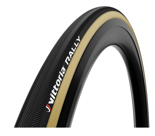 VITTORIA | Tubular RALLY negro-crema