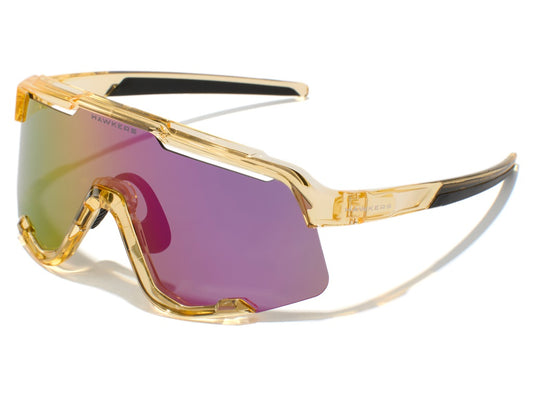 HAWKERS | Gafas POWER champagne transparente brillo - morado nebula