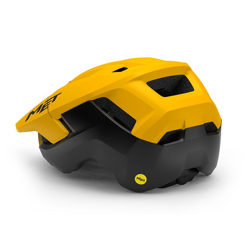 MET | Casco TERRAE Mips amarillo mate