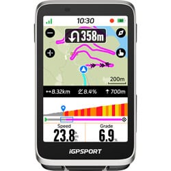 IGPSPORT | Ciclocomputador GPS BINAVI gris