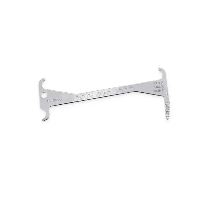 KMC | Herramienta para calibrar el desgaste de cadenas compatible Flattop