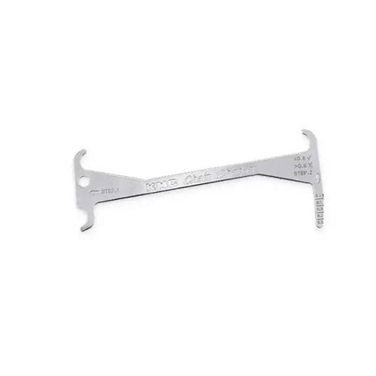 KMC | Herramienta para calibrar el desgaste de cadenas compatible Flattop