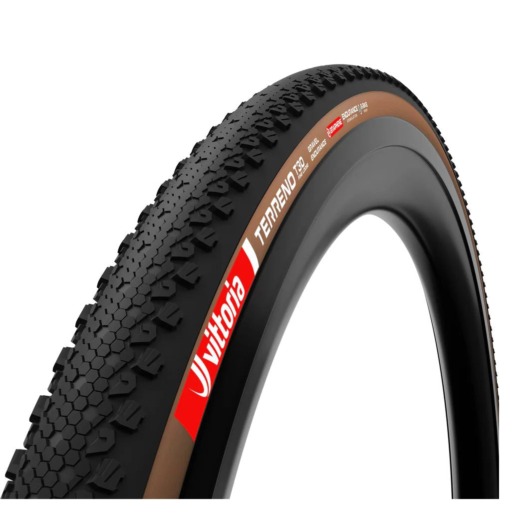 VITTORIA | Cubierta de Gravel TERRENO T30 Tubeless Ready -brown