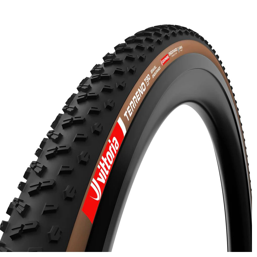 VITTORIA | Cubierta de Gravel TERRENO T90 Tubeless Ready Brown