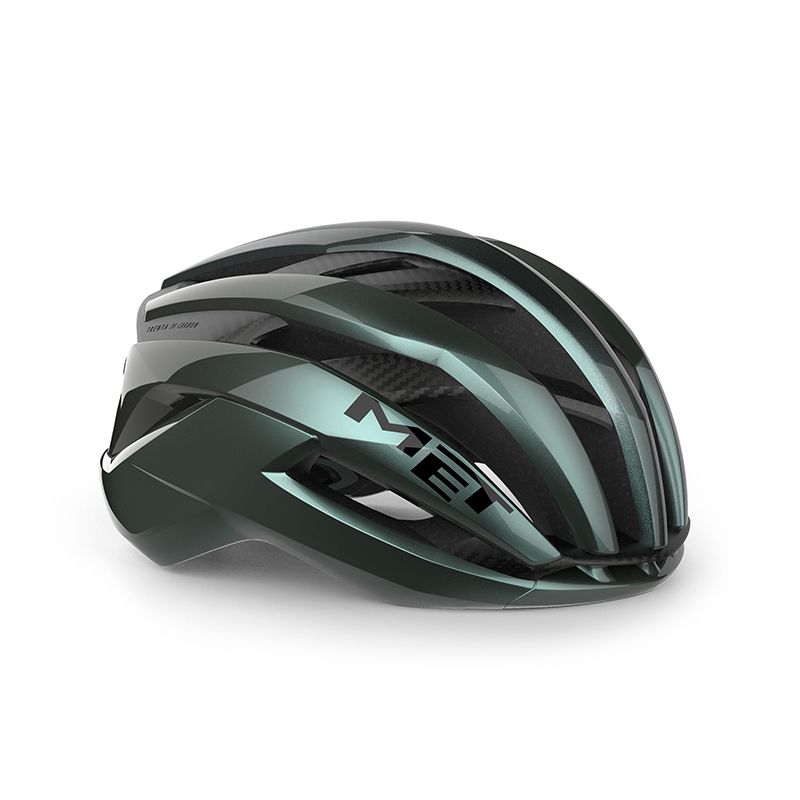 MET | Casco de Ciclismo TRENTA 3K Carbon MY26 Mips -verde azulado