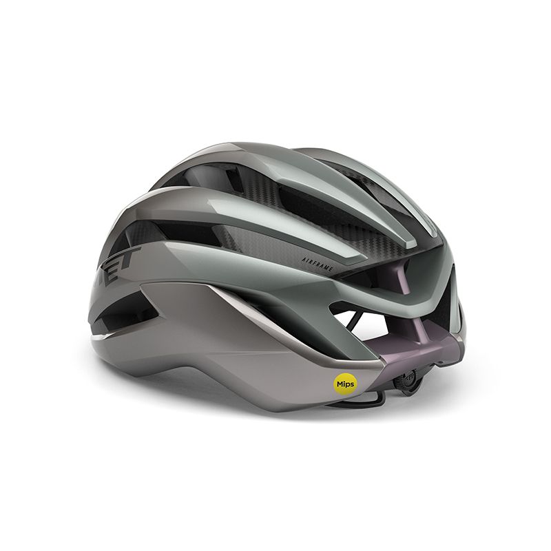 MET | Casco de Ciclismo TRENTA 3K Carbon MY26 Mips -gris opalo