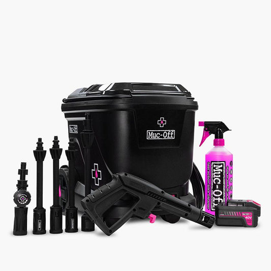 MUC-OFF | Limpiador eléctrico de bicicletas MOBILE PRESSURE WASHER