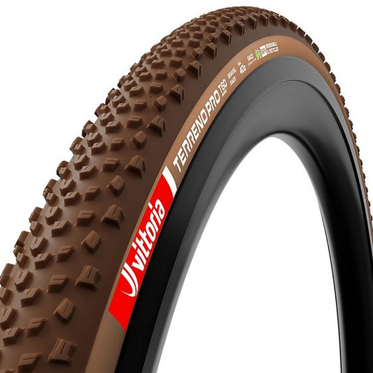 VITTORIA | Cubierta de Gravel TERRENO PRO T60 Tubeless Ready natural-brown