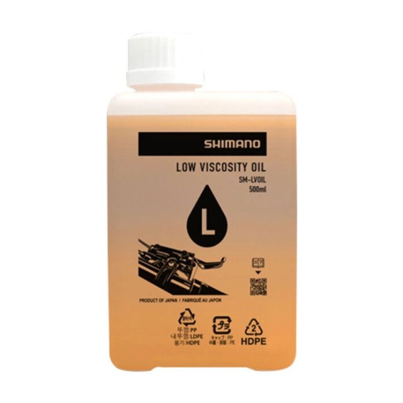 SHIMANO | Aceite Hidráulico Mineral para Frenos de Disco baja viscosidad 500ml