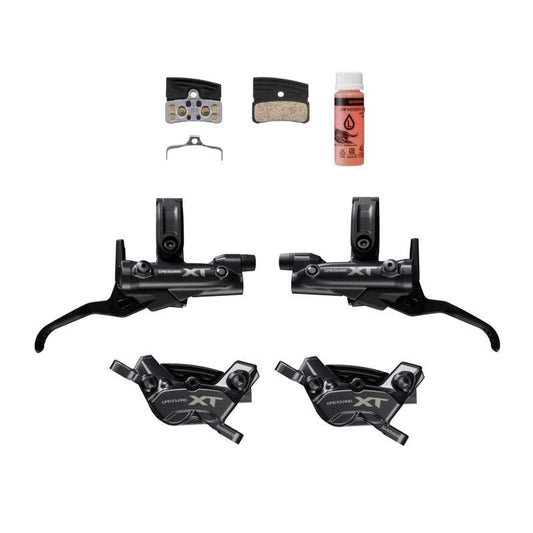 SHIMANO | Kit de actualización Freno de Disco Hidráulico DEORE XT BL8200-BR8220 4 pistones
