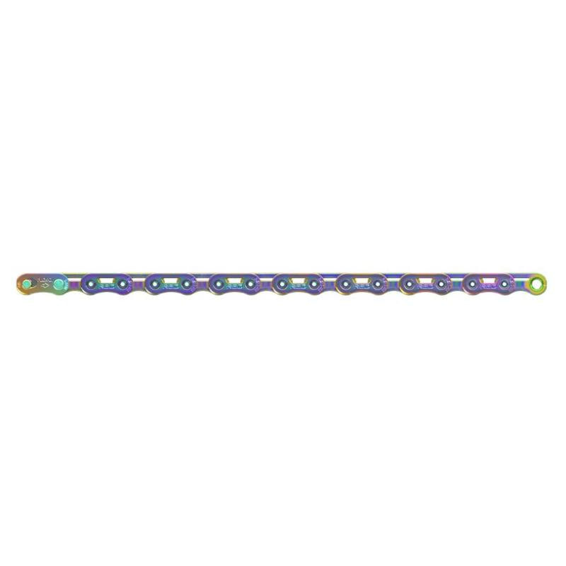 SRAM | Cadena RED E1 Flattop 12-13v rainbow 126 eslabones