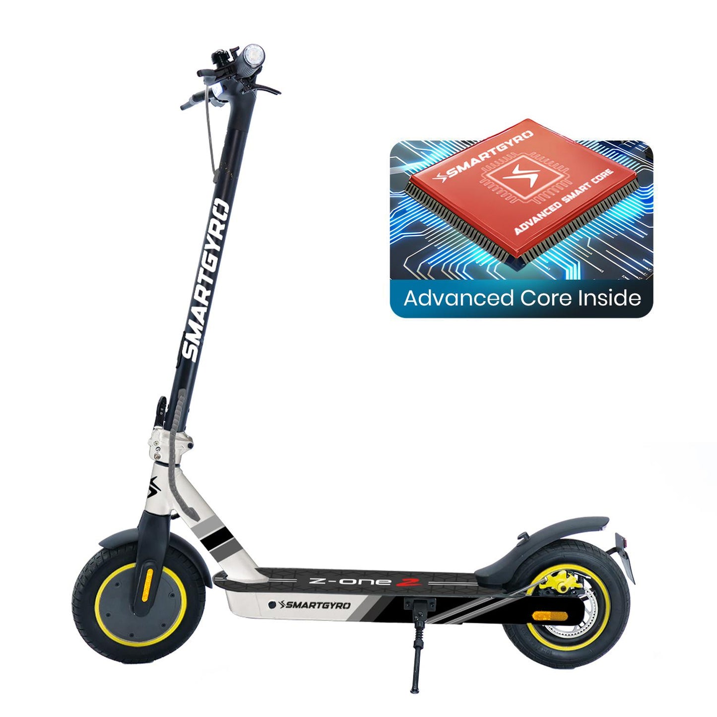 SMARTGYRO | Patinete eléctrico Z-ONE 2 gray Certificado DGT
