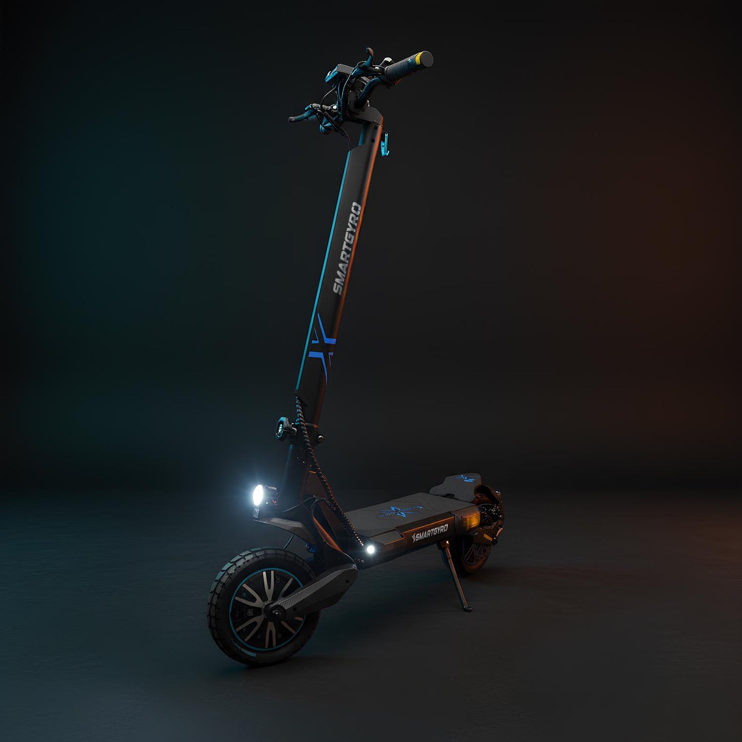 SMARTGYRO | Patinete eléctrico CROSSOVER DUAL MAX 2 LR Certificado DGT