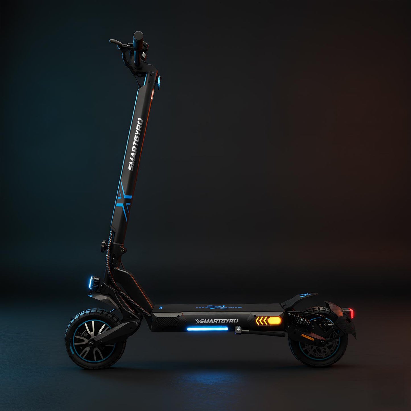 SMARTGYRO | Patinete eléctrico CROSSOVER DUAL MAX 2 LR Certificado DGT