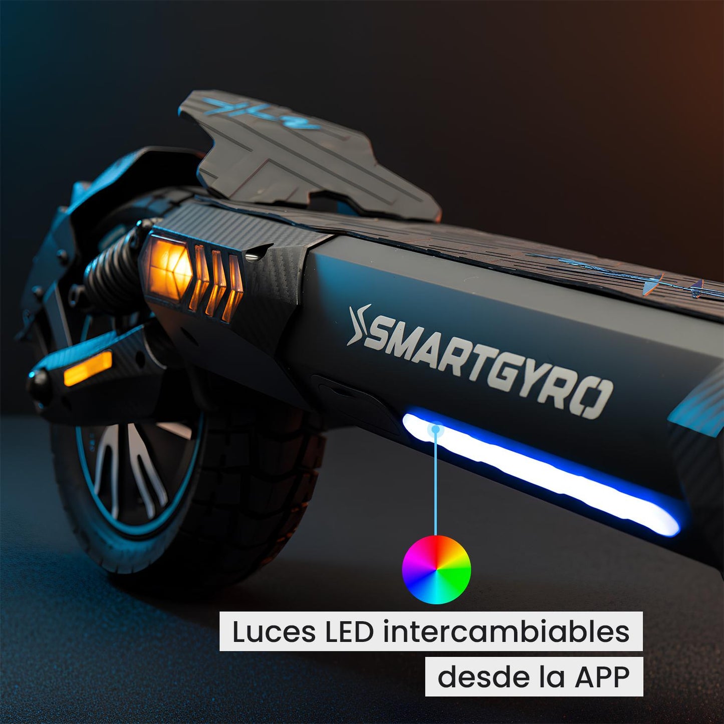 SMARTGYRO | Patinete eléctrico CROSSOVER DUAL MAX 2 LR Certificado DGT