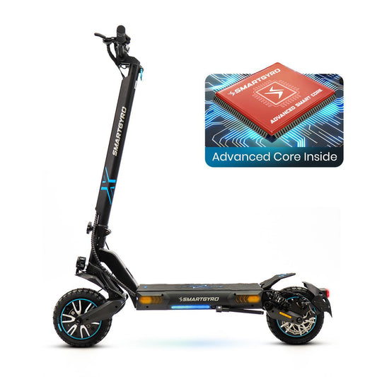 SMARTGYRO | Patinete eléctrico CROSSOVER DUAL MAX 2 LR Certificado DGT