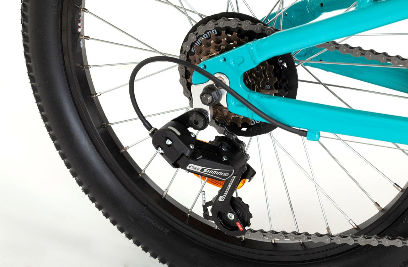 CONOR | Bicicleta infantil KID 20" con suspensión -turquesa