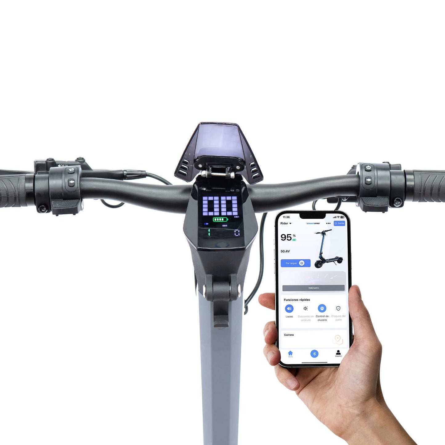 SMARTGYRO | Patinete eléctrico RAPTOR EVO LR Certificado DGT