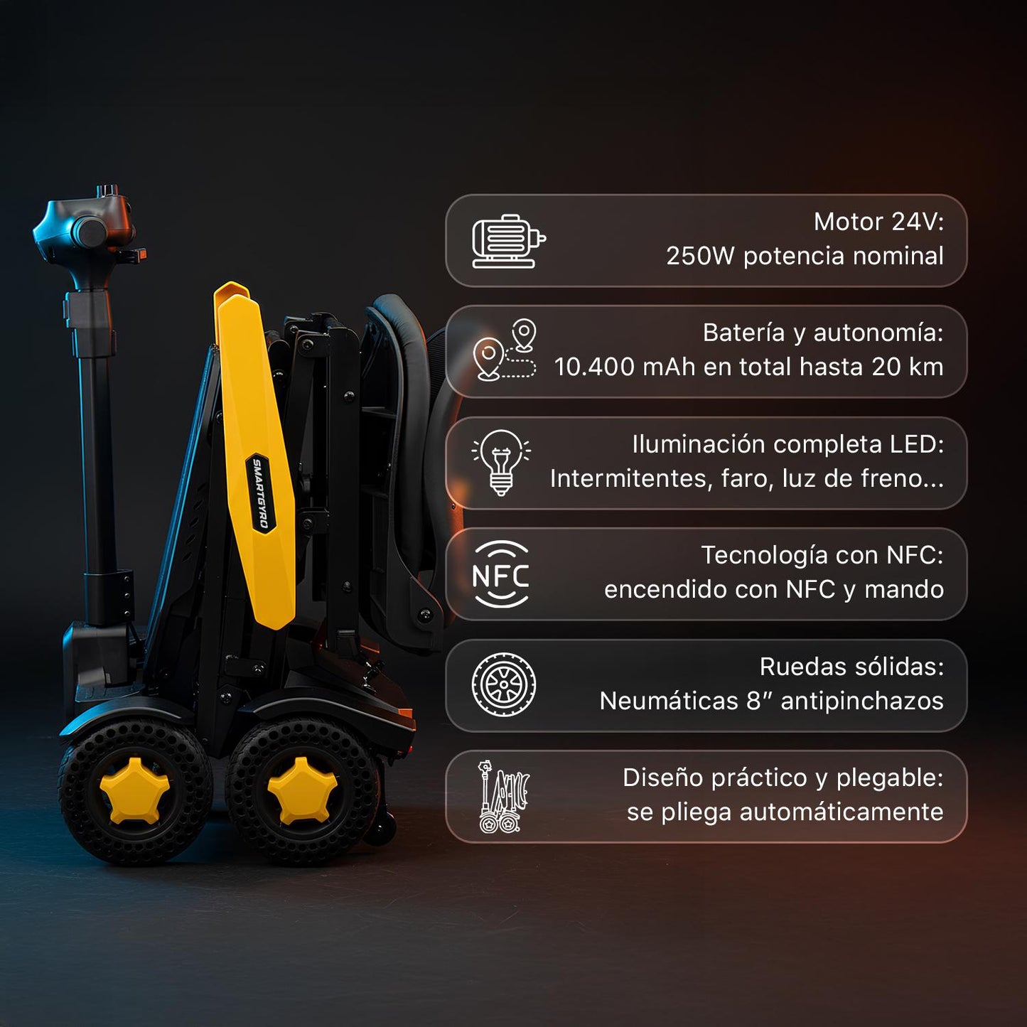 SMARTGYRO | Vehículo de movilidad reducida AVANZA