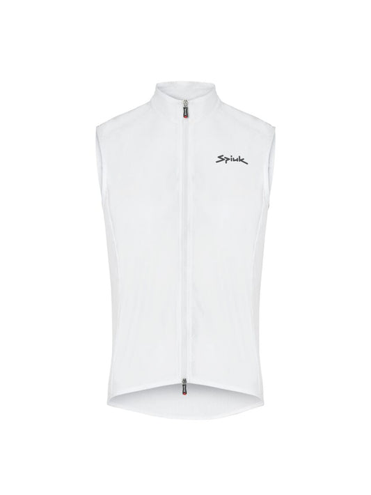 SPIUK | Chaleco cortavientos de Verano ANATOMIC blanco