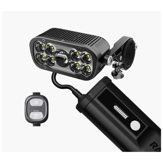 RAVEMEN | Luz delantera XR6000 6000 lúmenes
