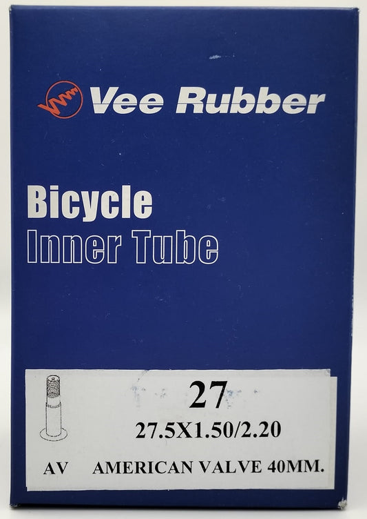 VEE RUBBER | Cámara de Mtb 27.5x1.50-2.20 Válvula Schrader 40mm