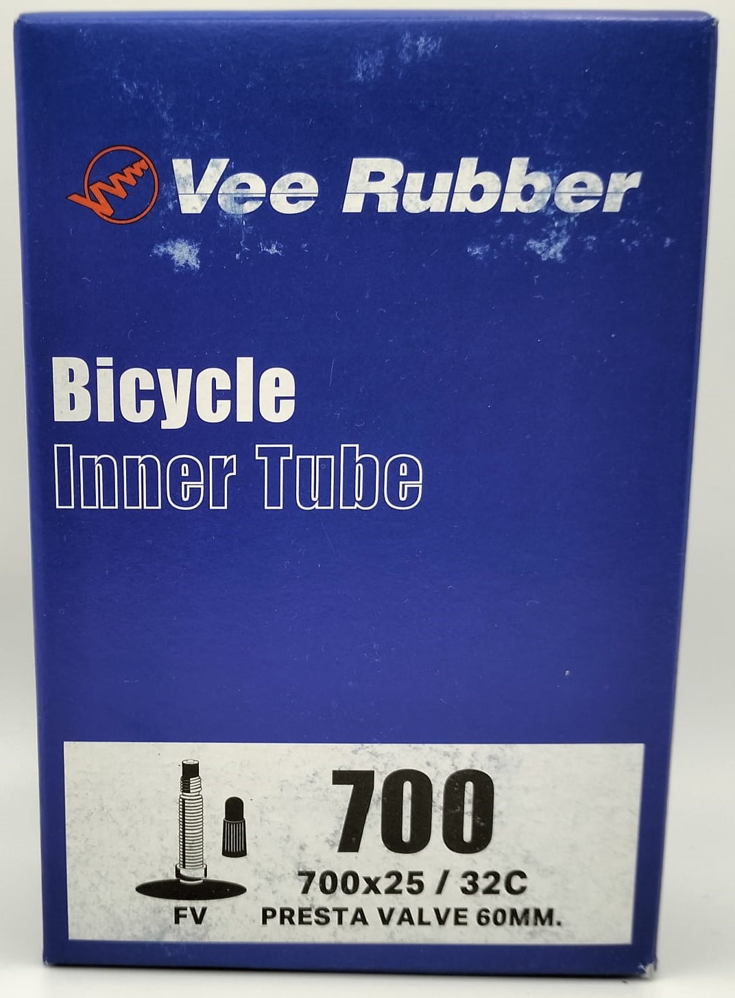 VEE RUBBER | Cámara de carretera 700x25-32 Válvula Presta 60mm