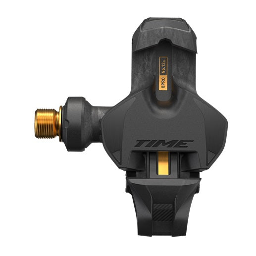 TIME | Pedales XPRO 12 sl 57mm ti carbon gold (incluye calas iclic free) c1