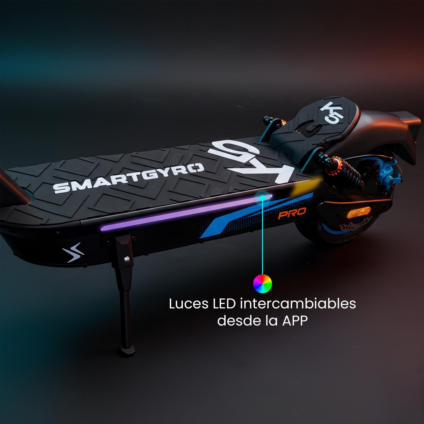 SMARTGYRO | Patinete eléctrico K5 PRO Certificado DGT
