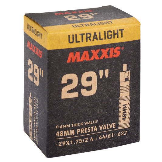 MAXXIS | Cámara ULTRALIGHT 29x1.75-2.4 válvula presta 48mm