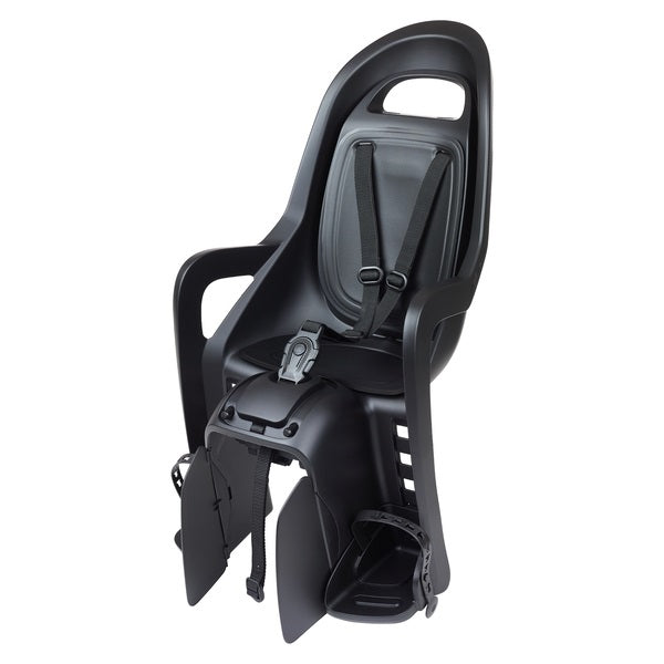 POLISPORT | Portabebé GROOVY anclaje MIK HD -negro gris