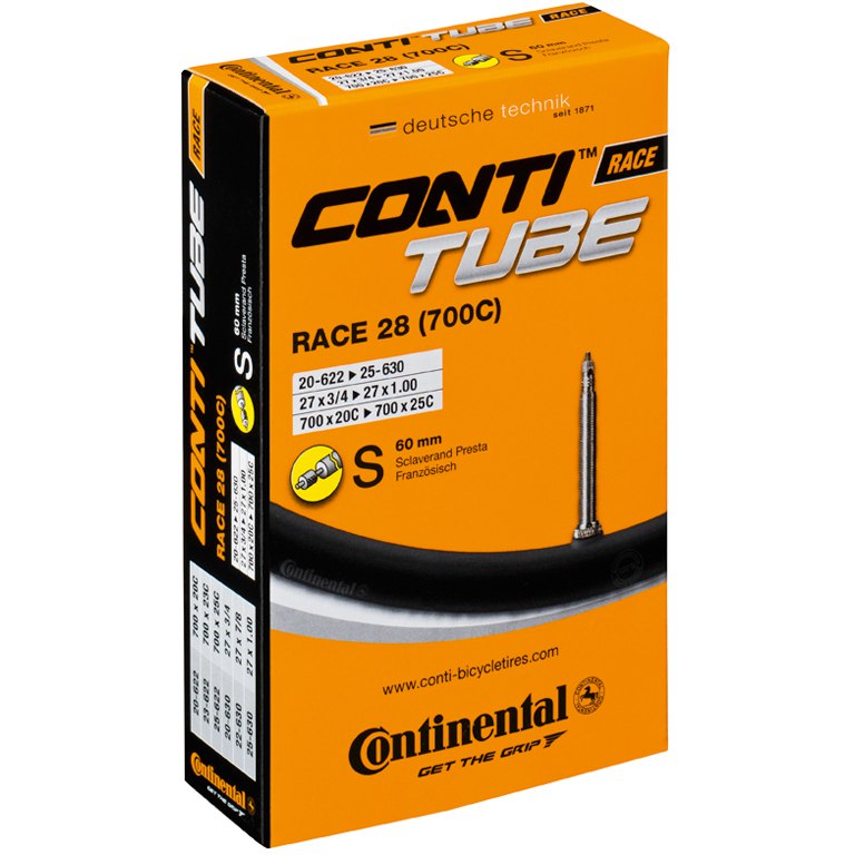 CONTINENTAL | Cámara Race 700x20-25 Válvula Presta 60mm