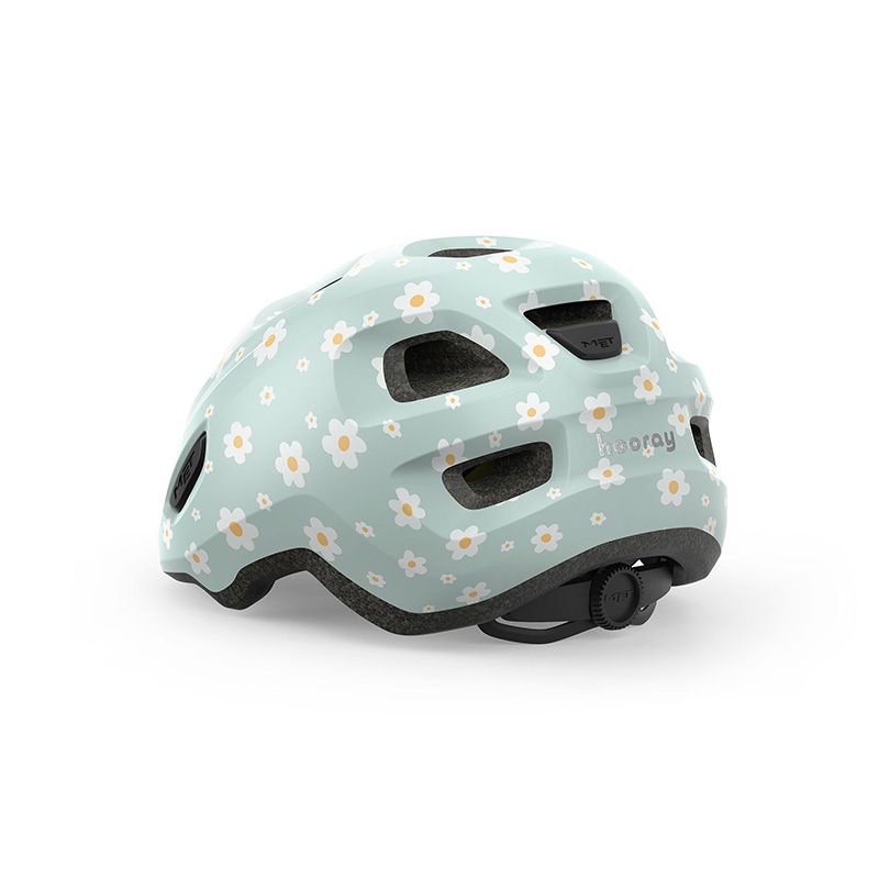MET | Casco de niño HOORAY 46-52cm -flores mate