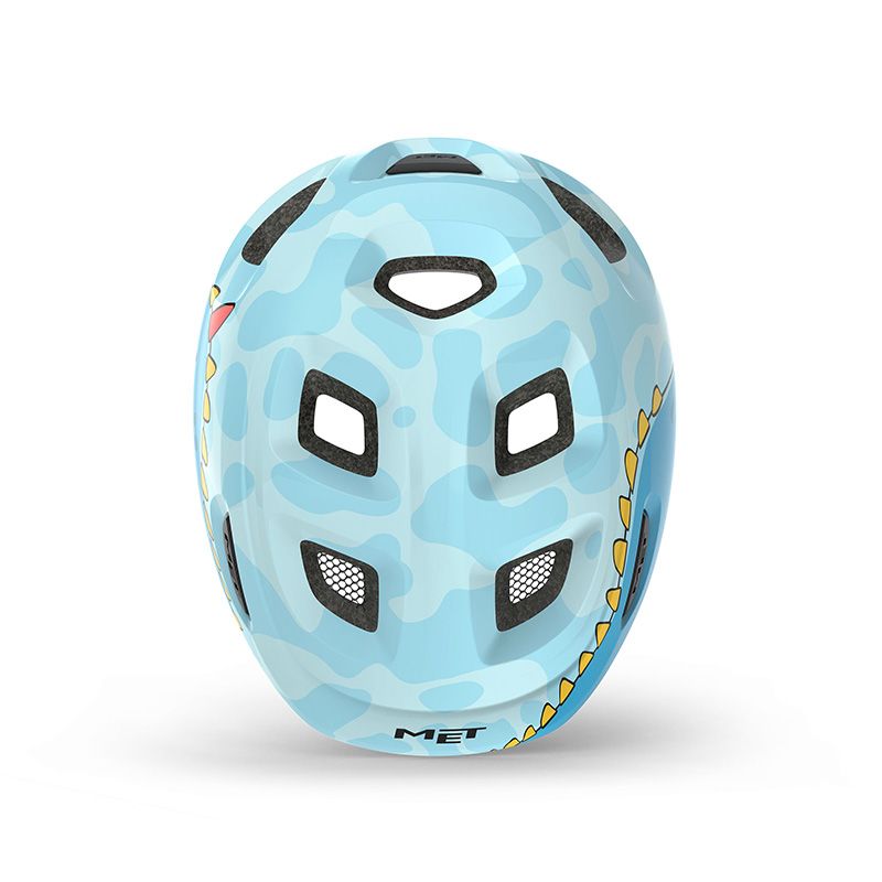 MET | Casco de niño HOORAY 52-55cm -dino brillo