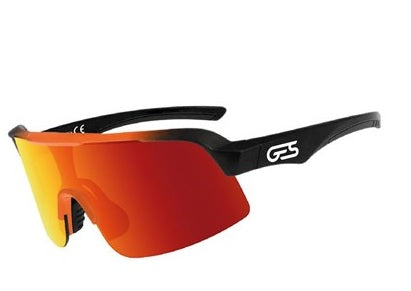 GES | Gafas de ciclismo OMEGA -negro naranja