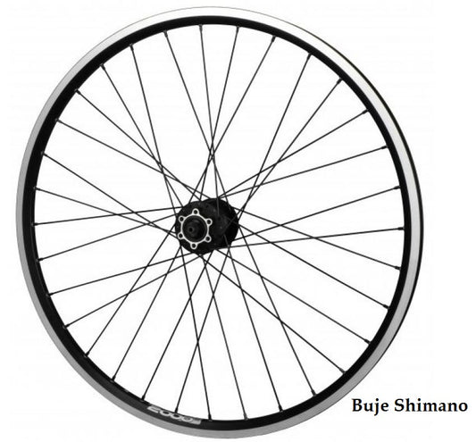 GURPIL | Rueda 26" Zac Disco Buje Shimano 475 6T